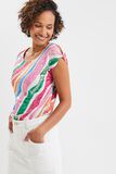 T-shirt coloré femme