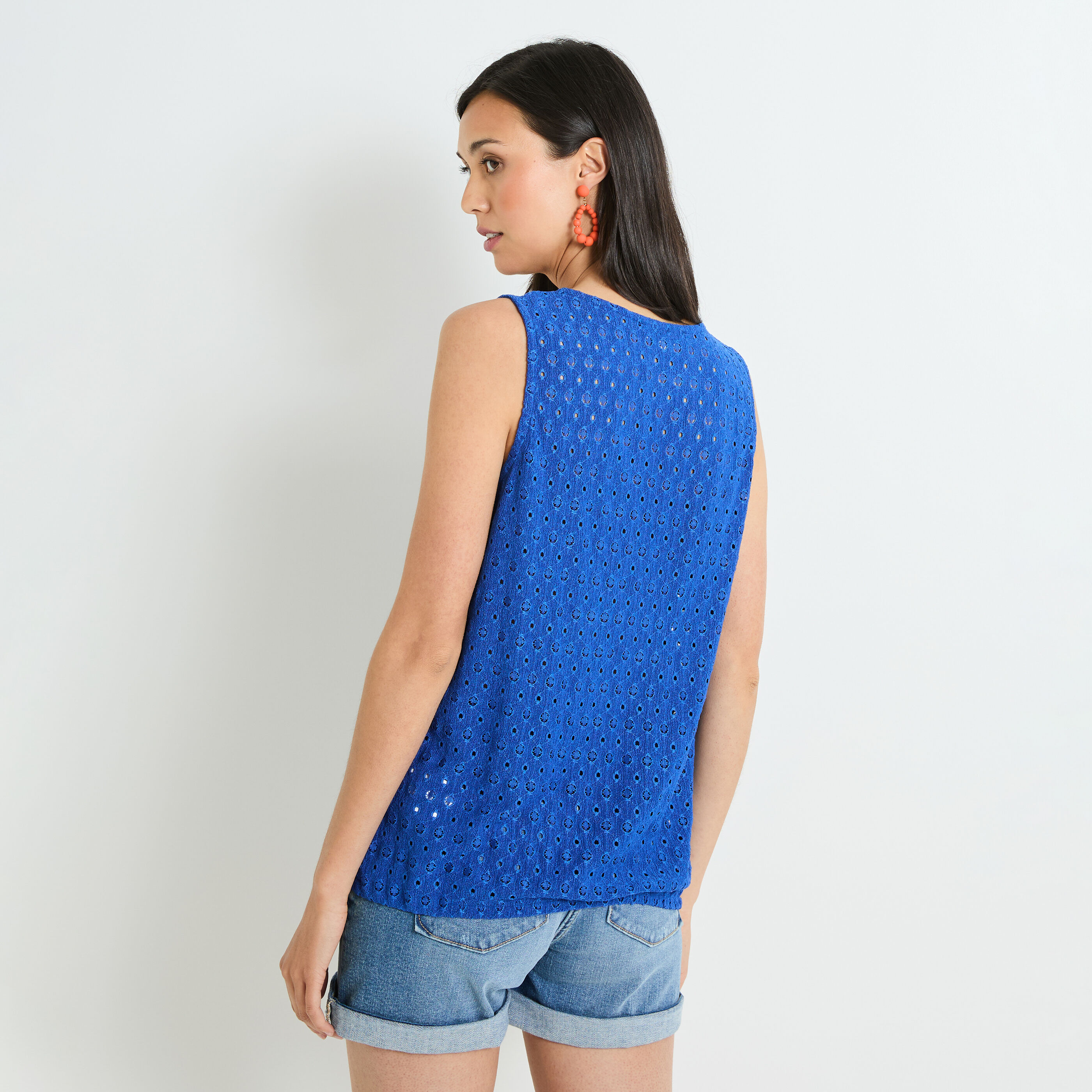 D&eacute;bardeur ajour&eacute; femme