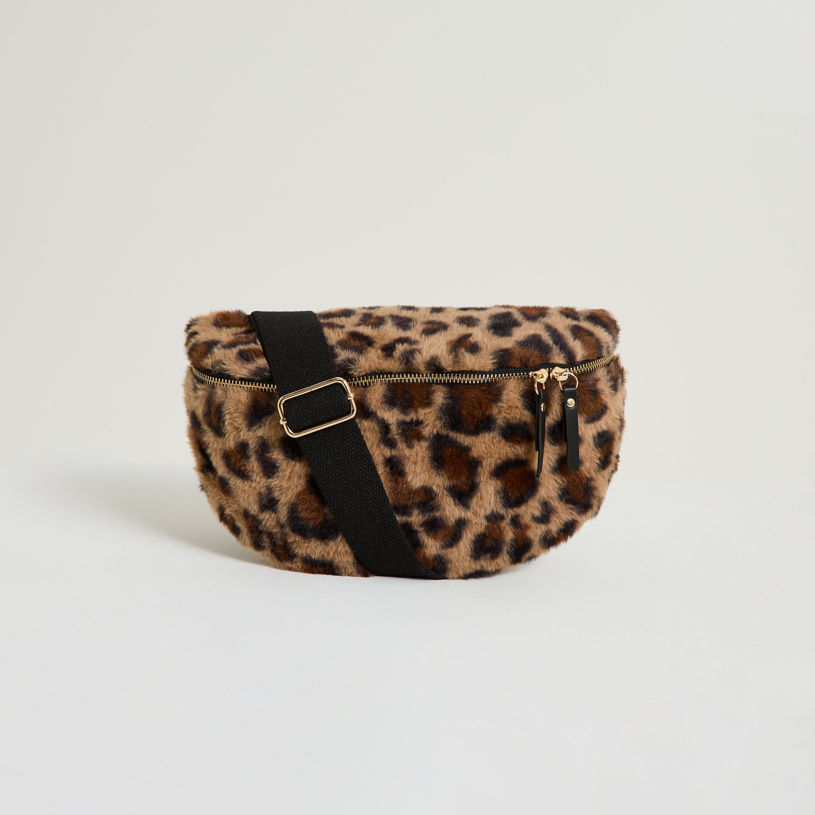 Sac banane imprim&eacute; l&eacute;opard femme