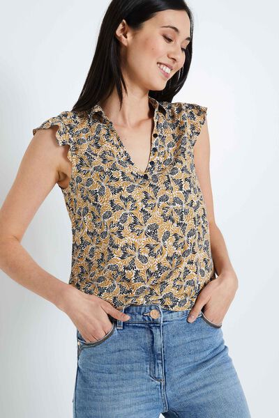 Blouse imprimée femme