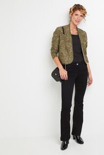 Veste jacquard femme