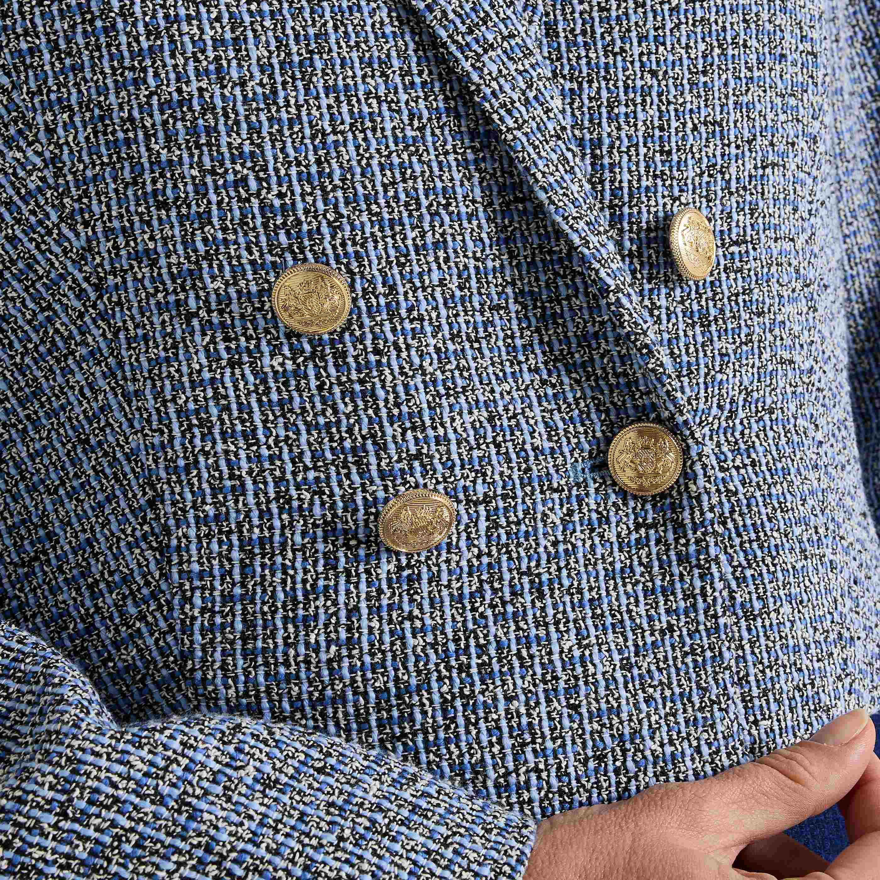 Blazer double boutonnage femme