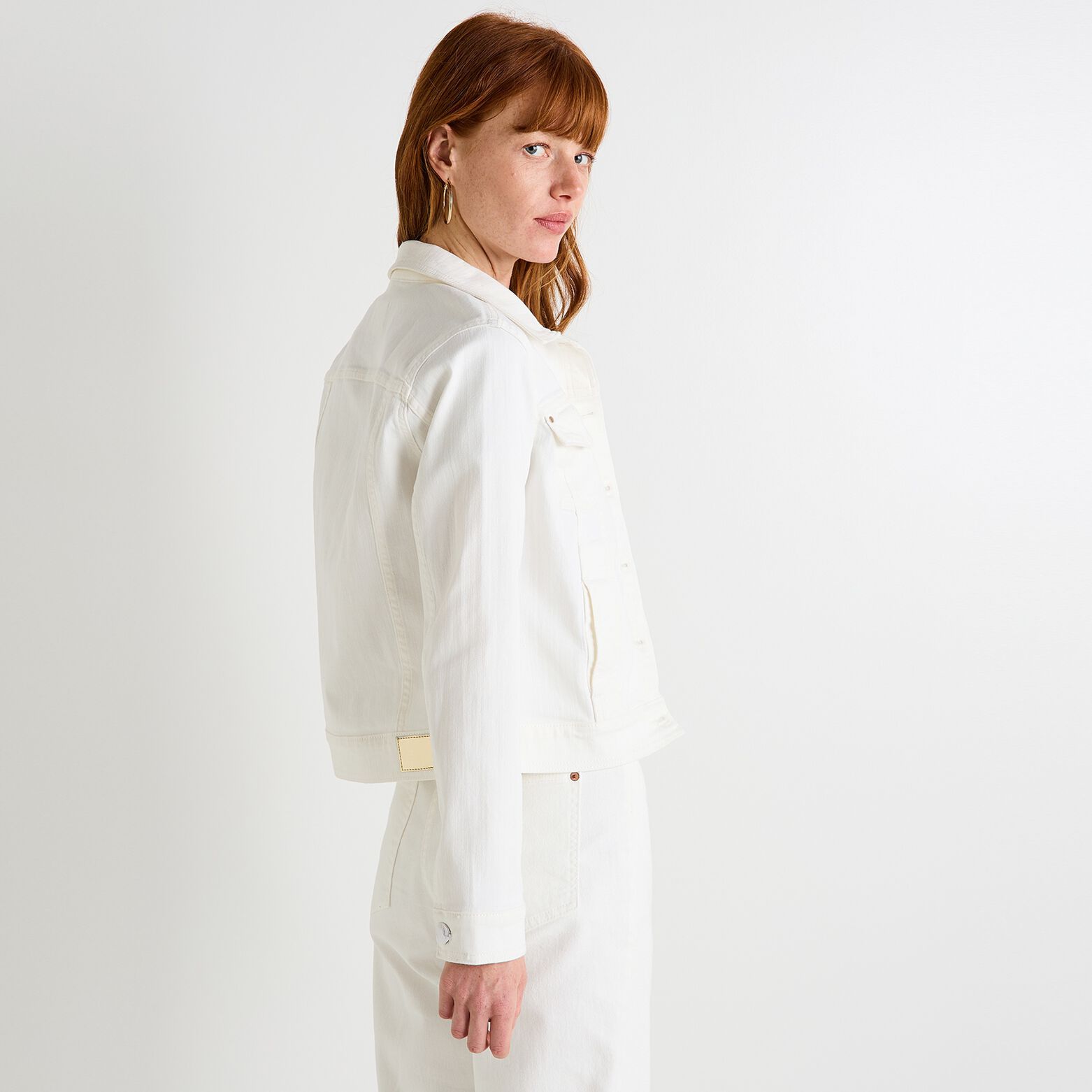 Veste en jean femme