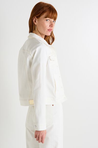 Veste en jean femme