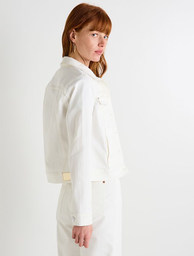 Veste en jean femme