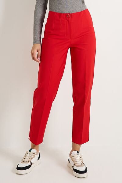 Pantalon cigarette femme