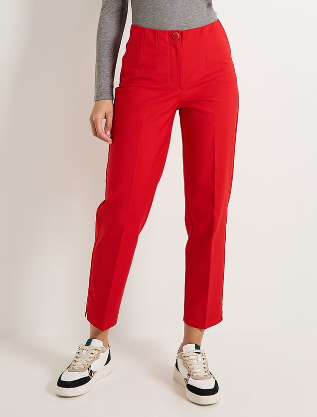 Pantalon cigarette femme