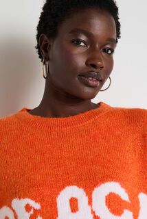 Pull col rond femme