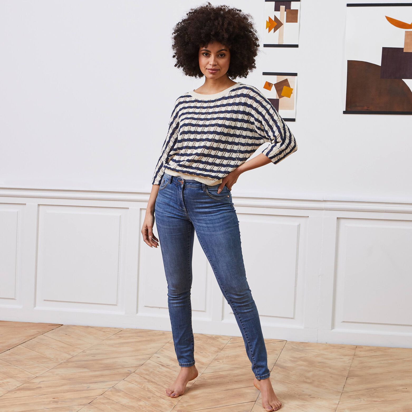 Jean slim LONDON femme