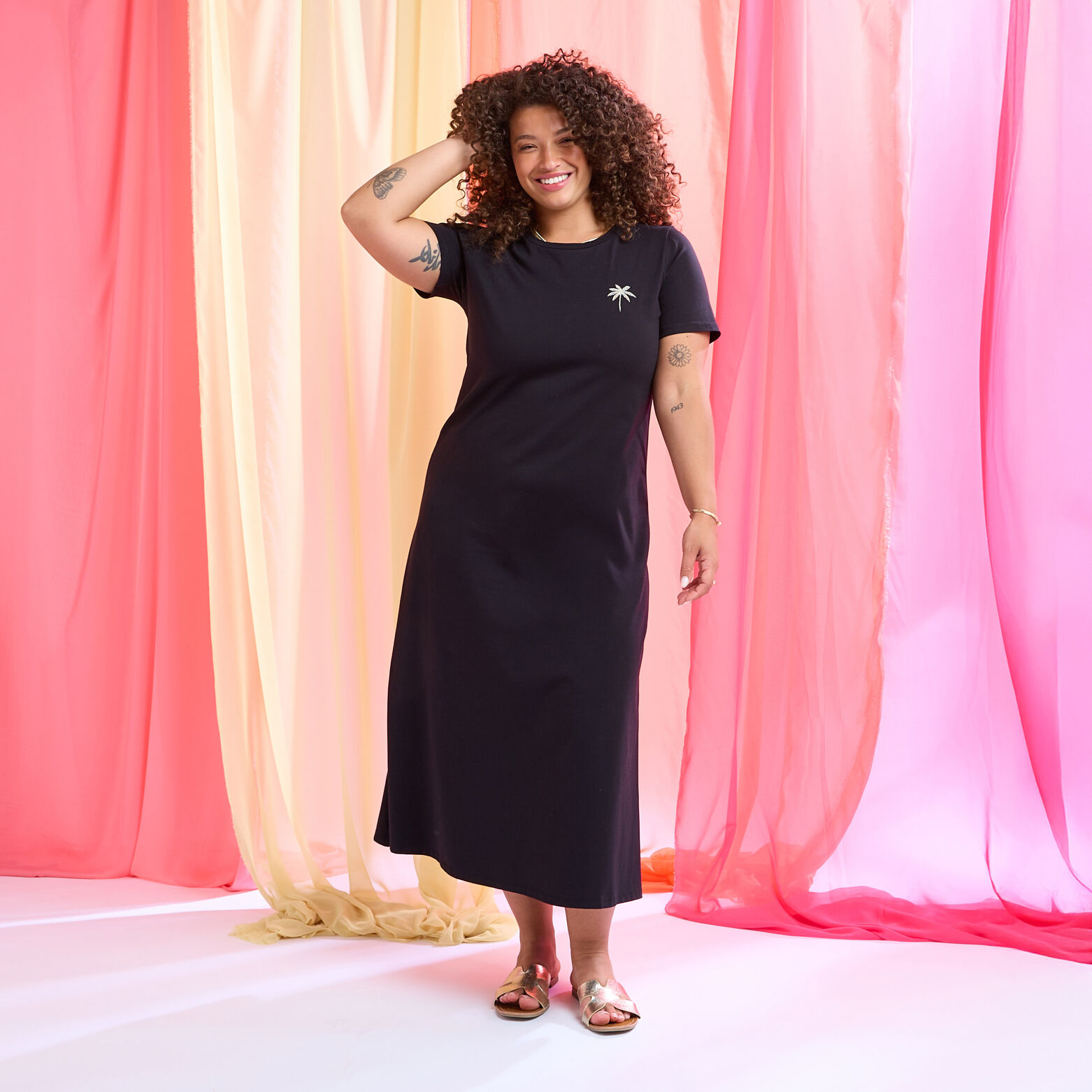 Robe t-shirt femme