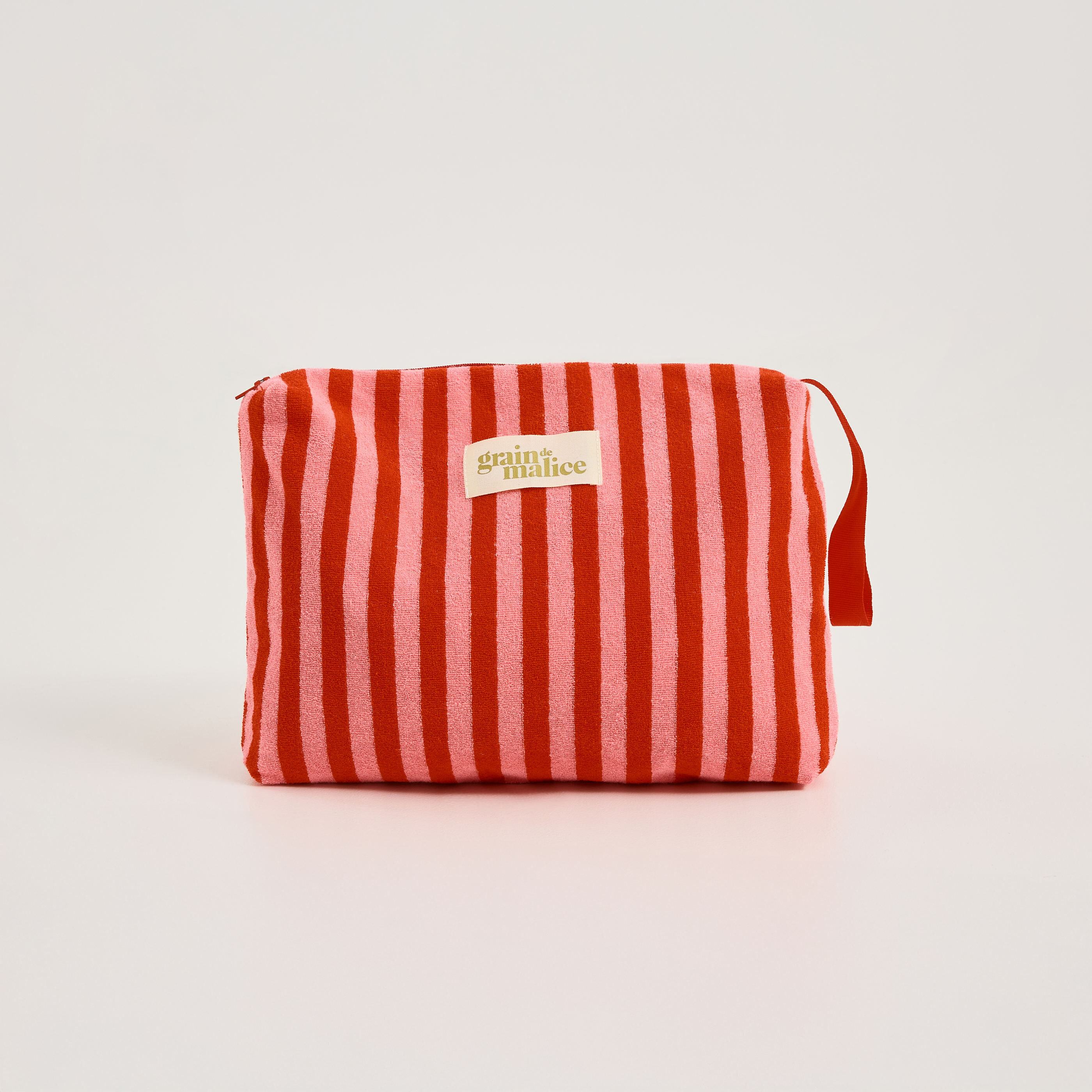 Trousse de voyage tissu &eacute;ponge femme