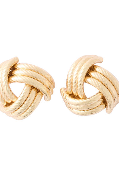 Boucles d'oreilles trois rangs