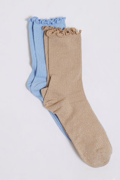 Lot de 2 paires de chaussettes femme
