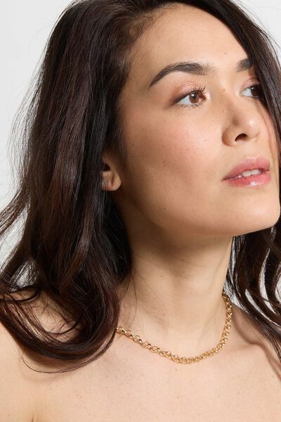 Collier à maillons ronds