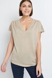 Pull manches courtes femme