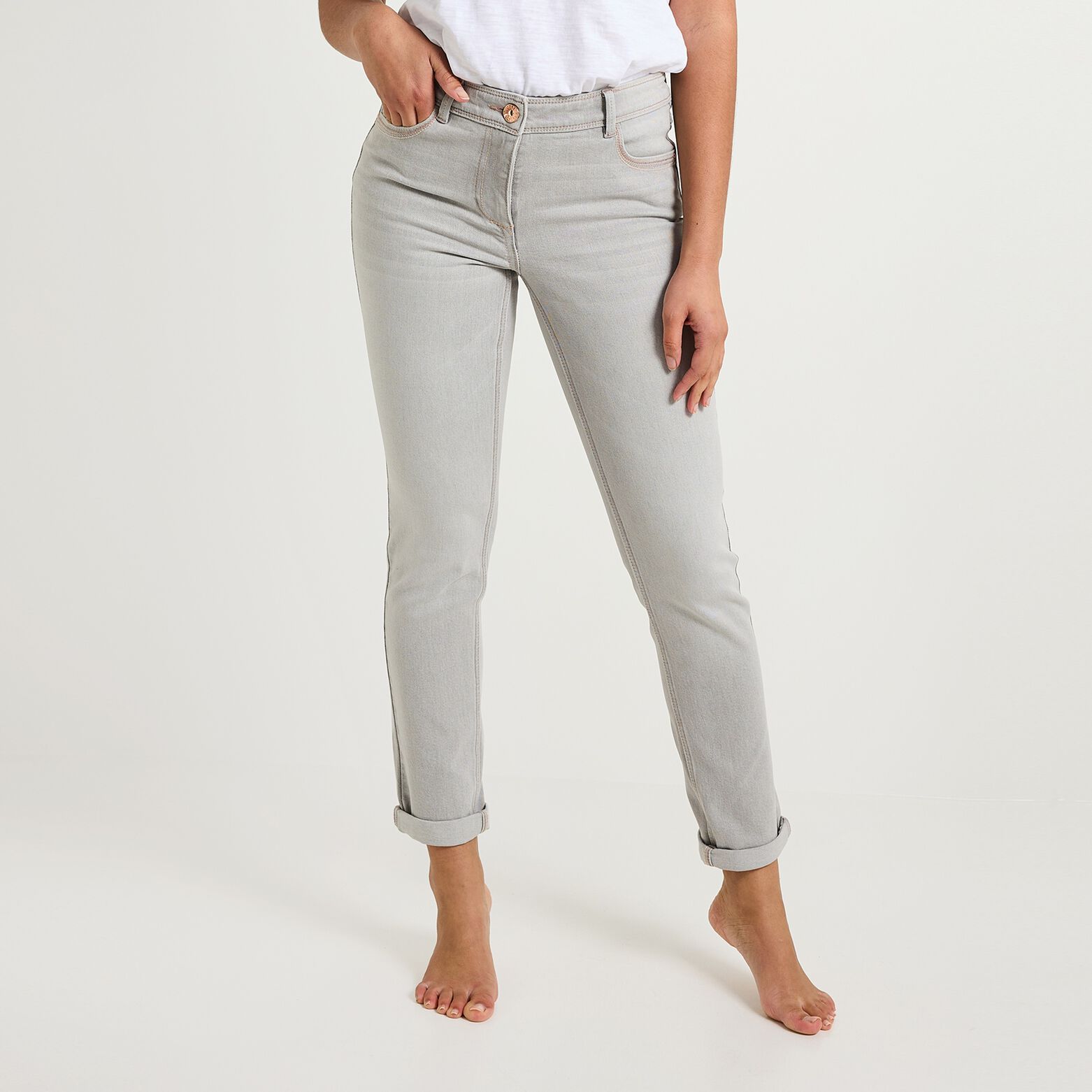 Jean raccourci TOKYO R01 femme