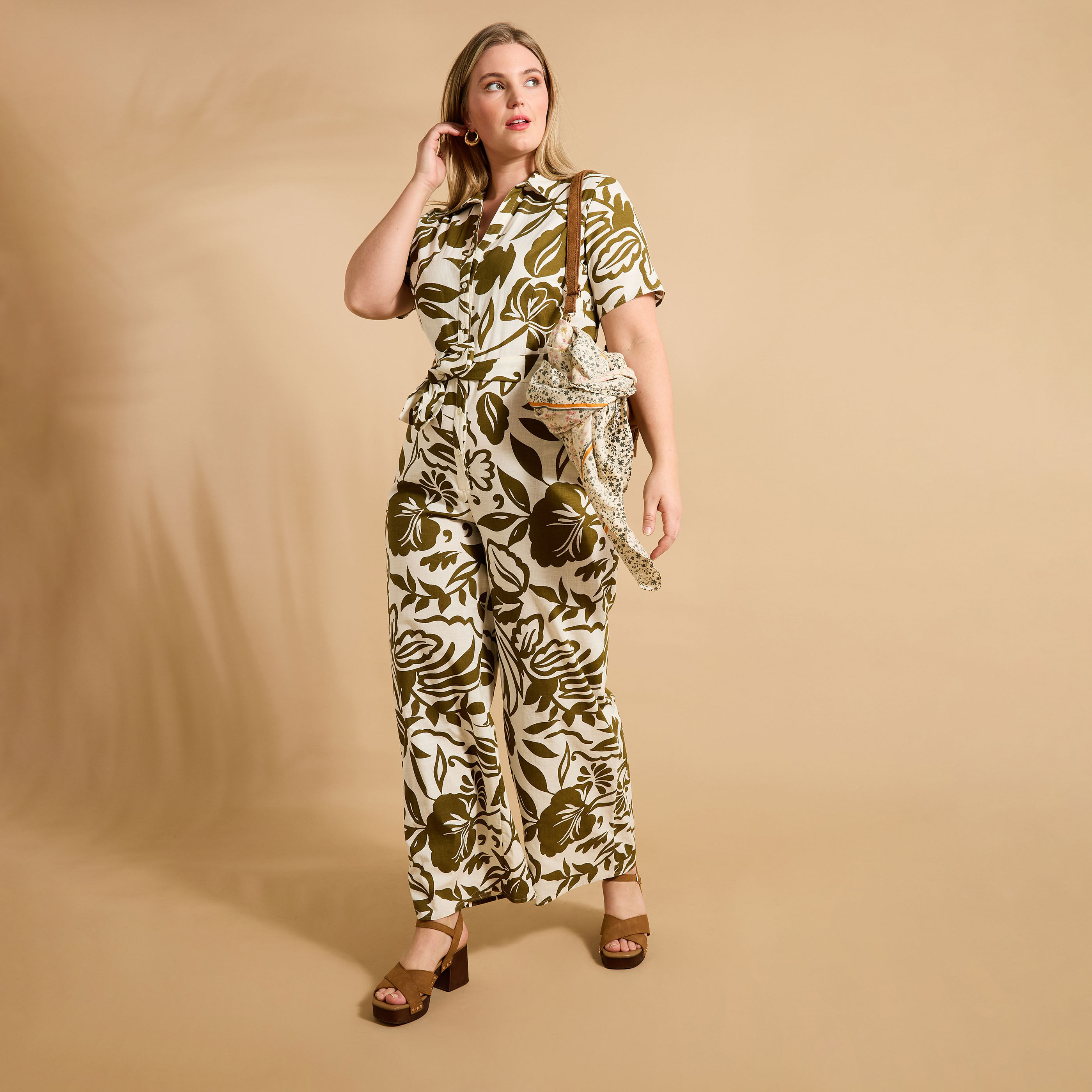 Combinaison manches courtes femme