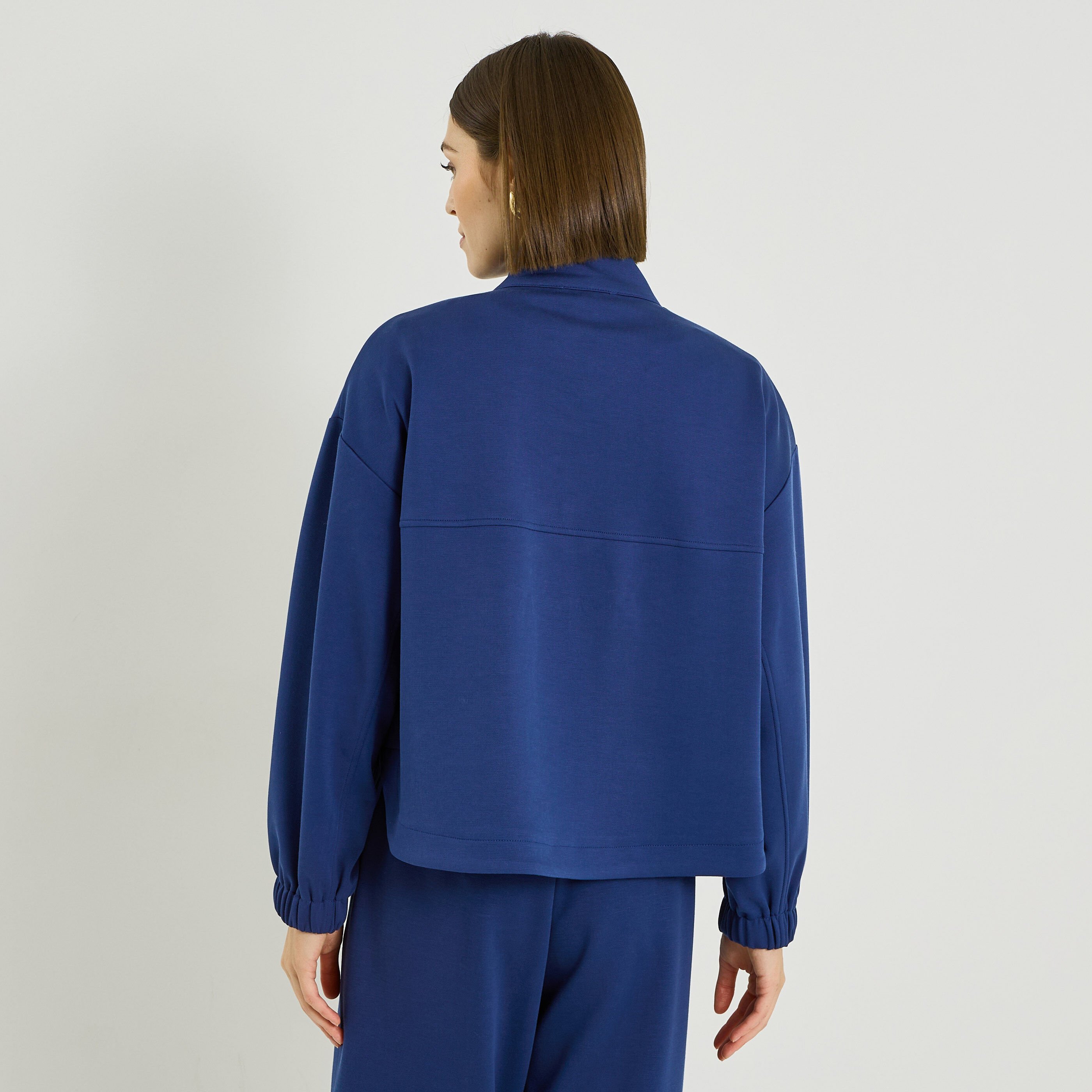 Bomber en maille femme