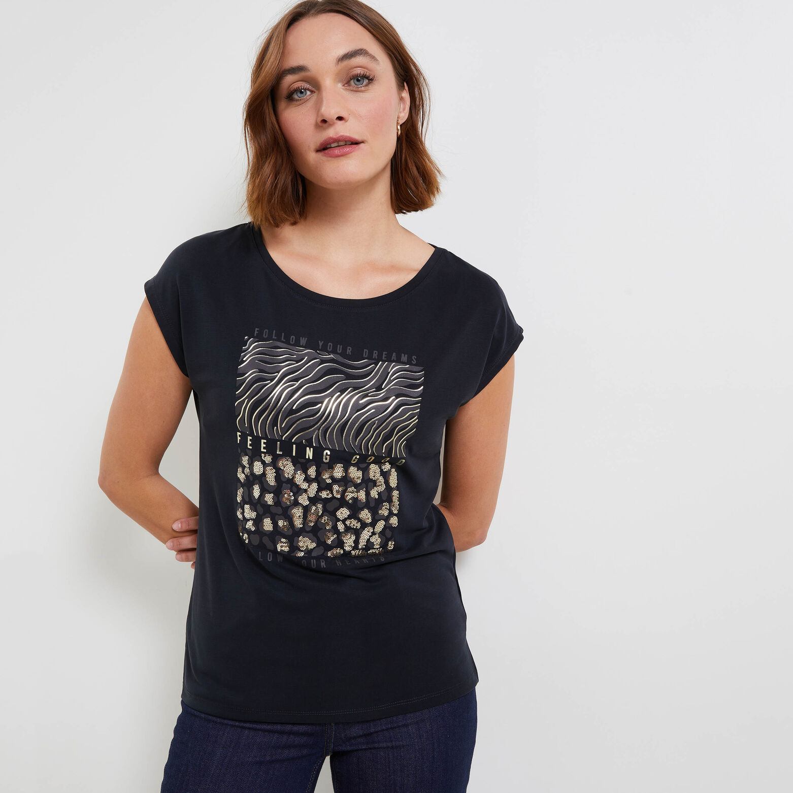 T-shirt imprimé femme