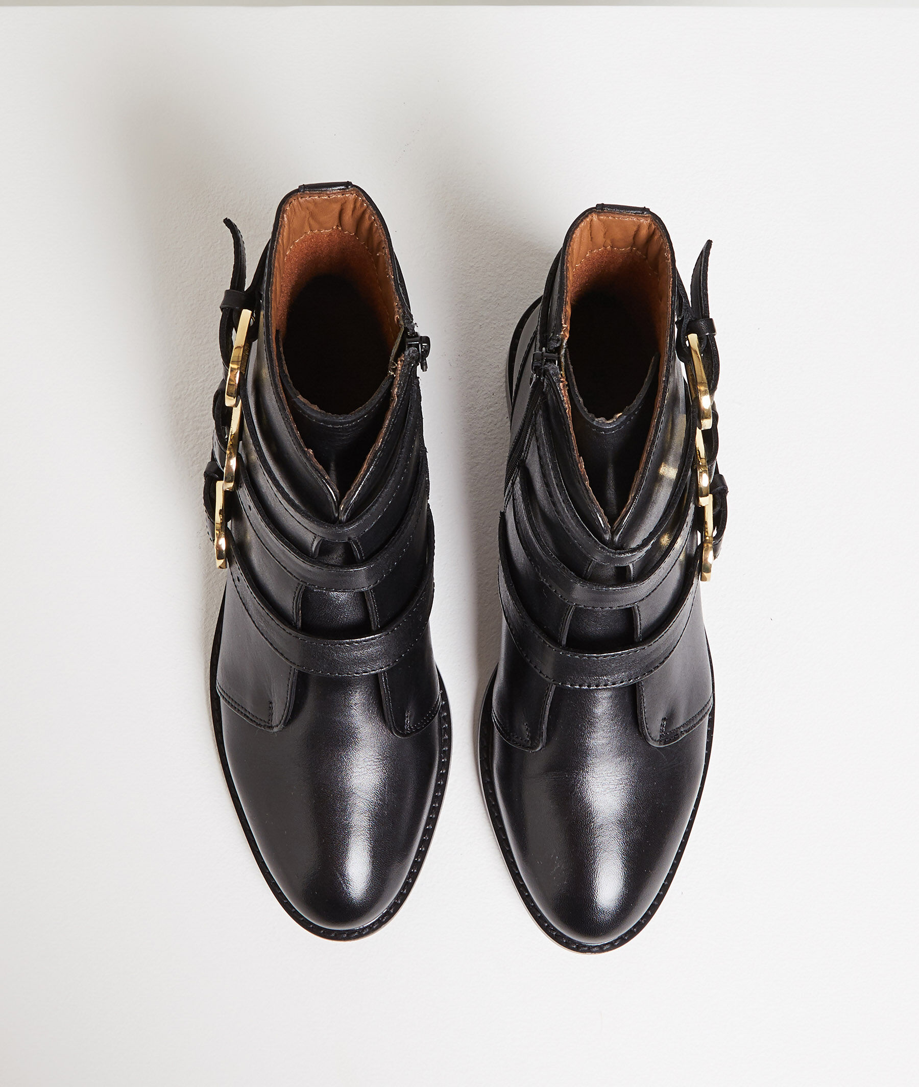 Bottines en hotsell cuir