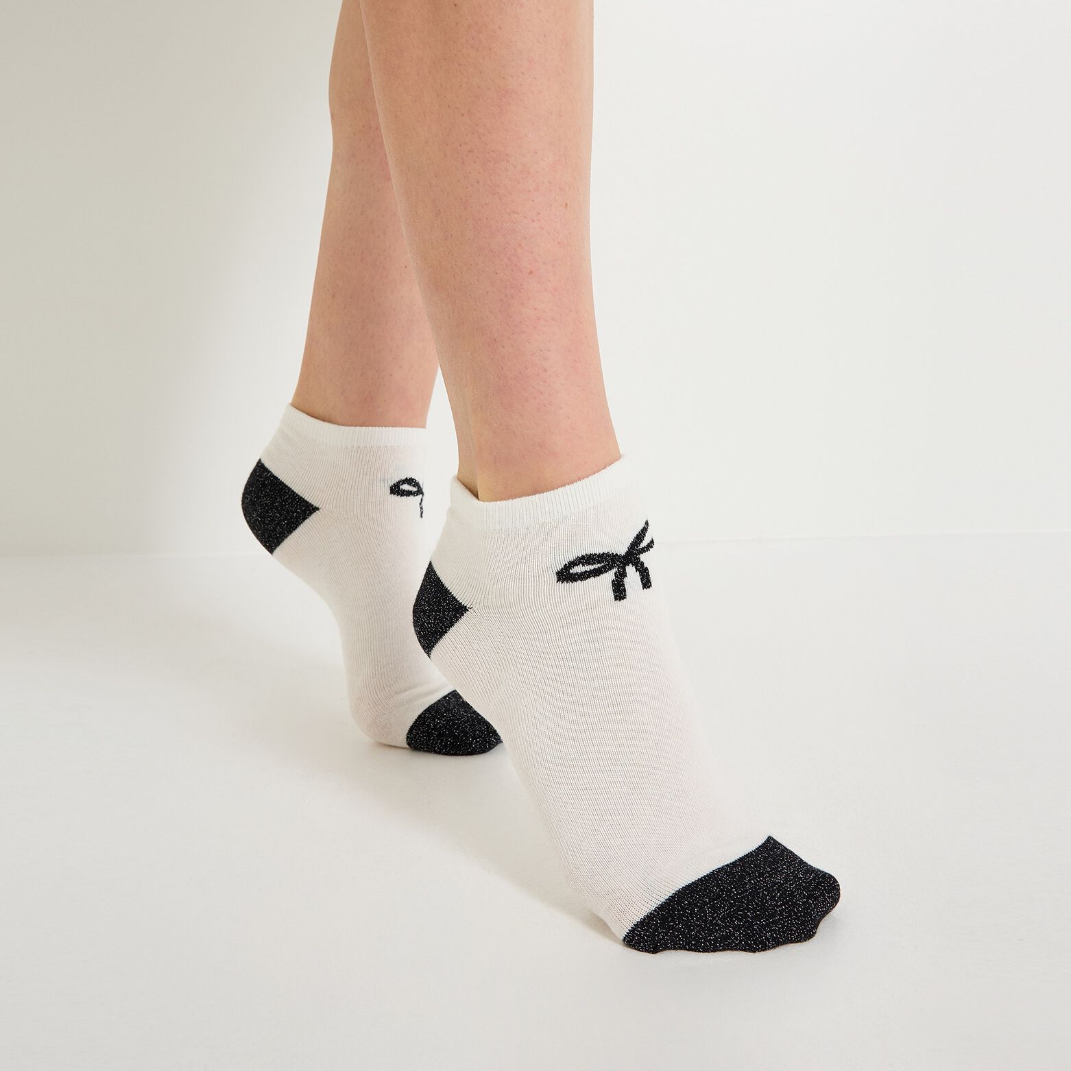 lot de 2 paires de socquettes femme