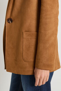 Blazer en suédine femme