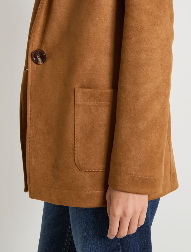 Blazer en suédine femme