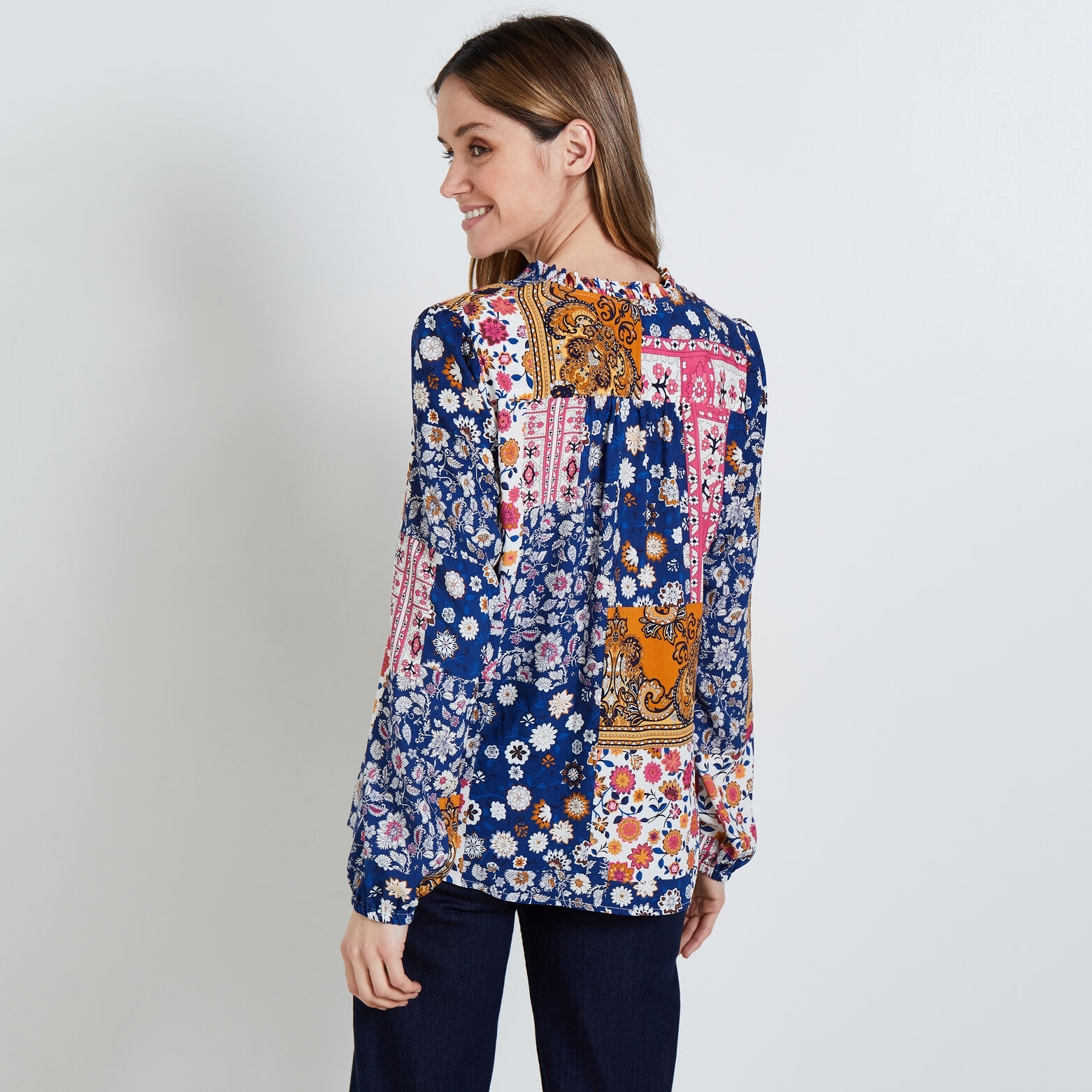 Blouse imprimée femme