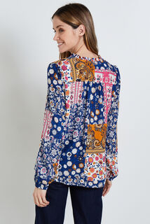 Blouse imprimée femme