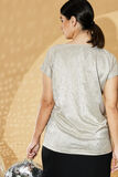 Tshirt col V femme