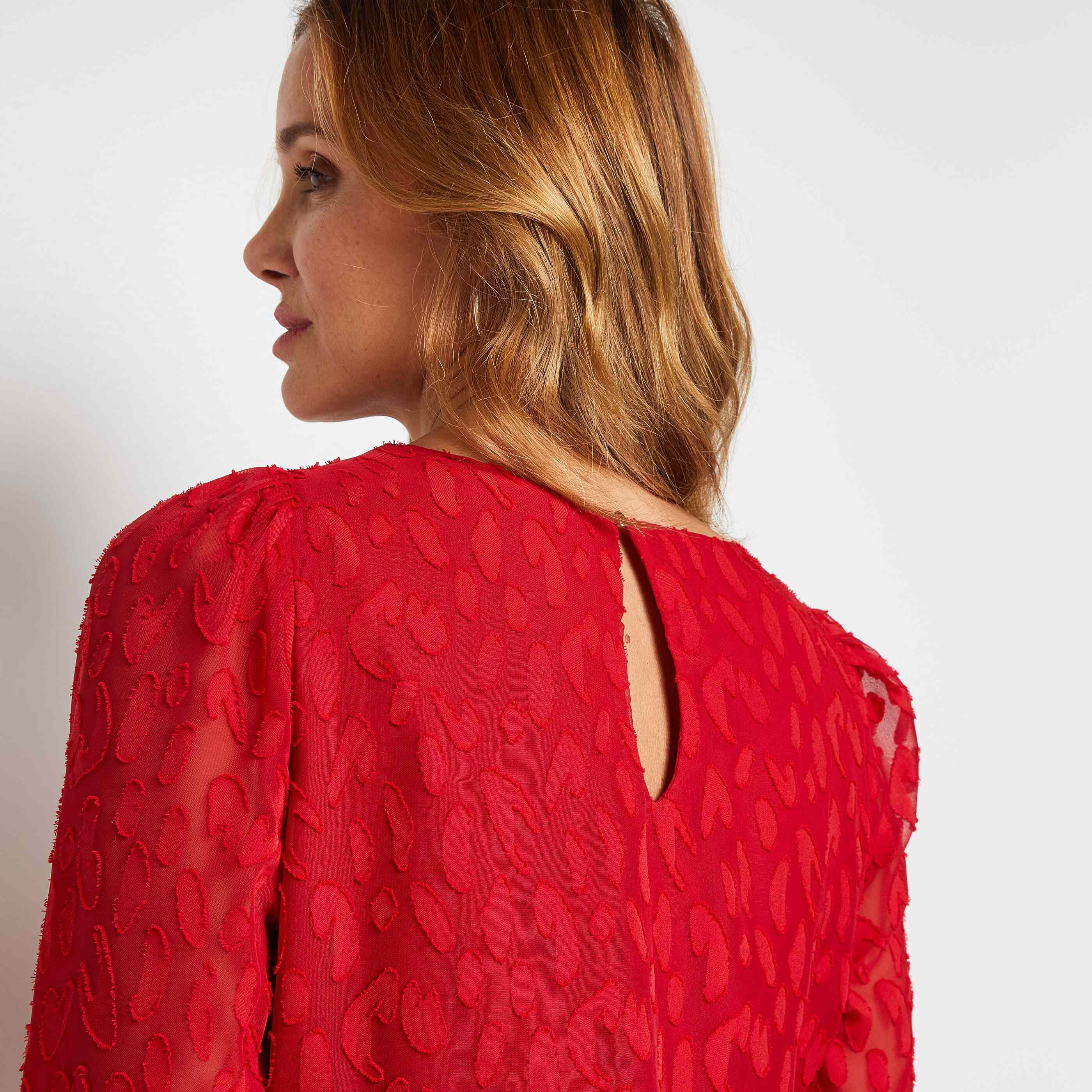 Grain de outlet malice robe rouge