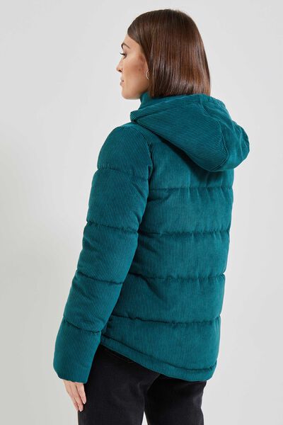 Doudoune velours femme