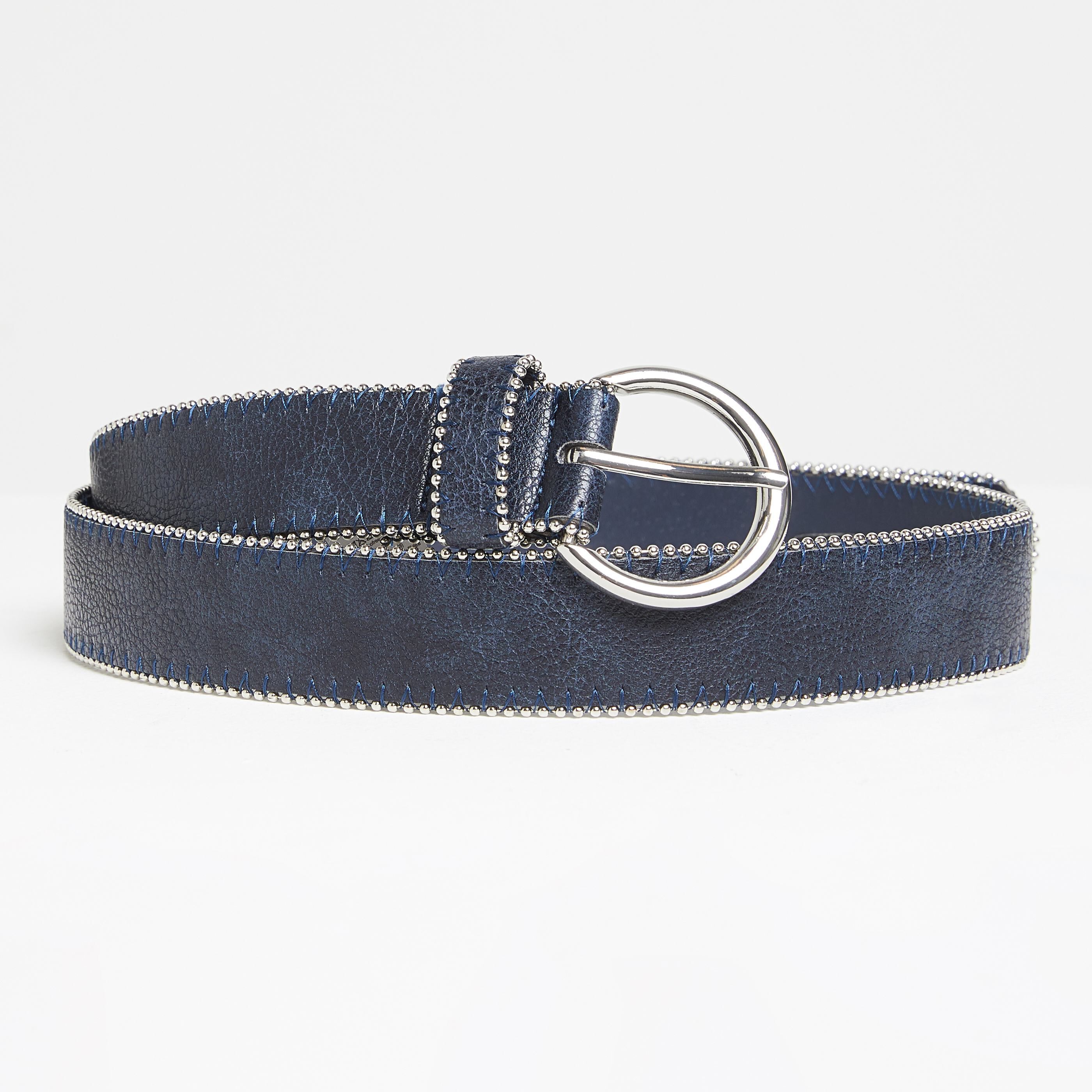 Ceinture bords perl&eacute;s femme