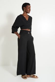 Pantalon large femme