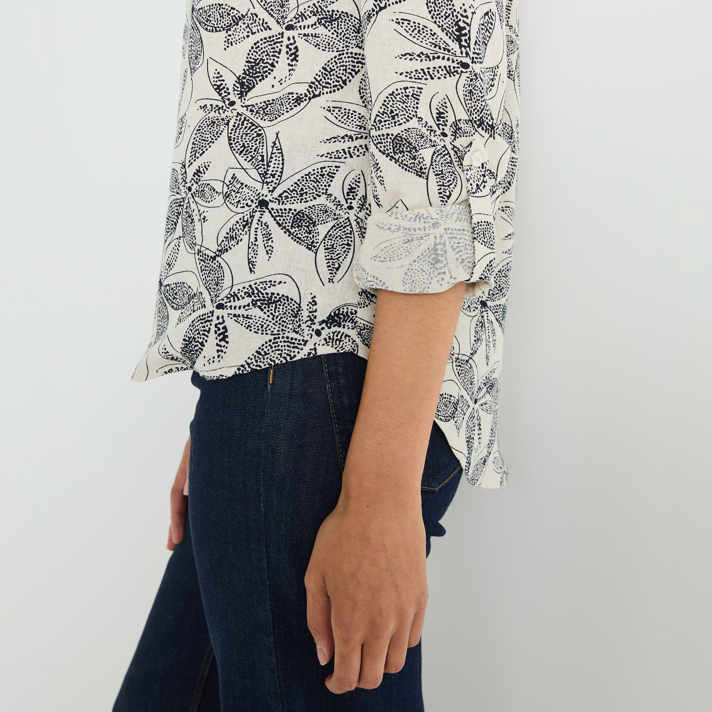 Blouse imprim&eacute;e femme