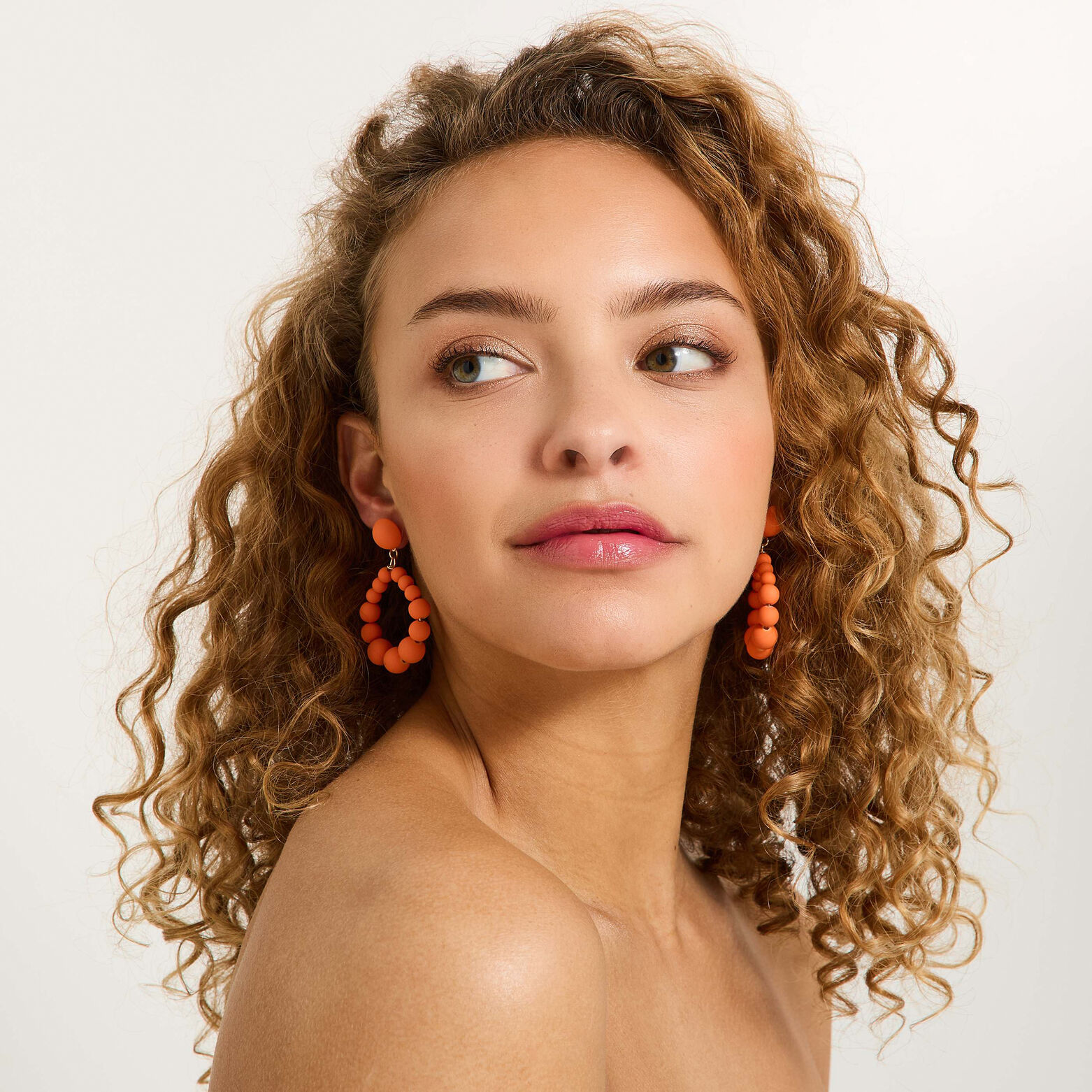 Boucles d'oreilles gouttes perlées