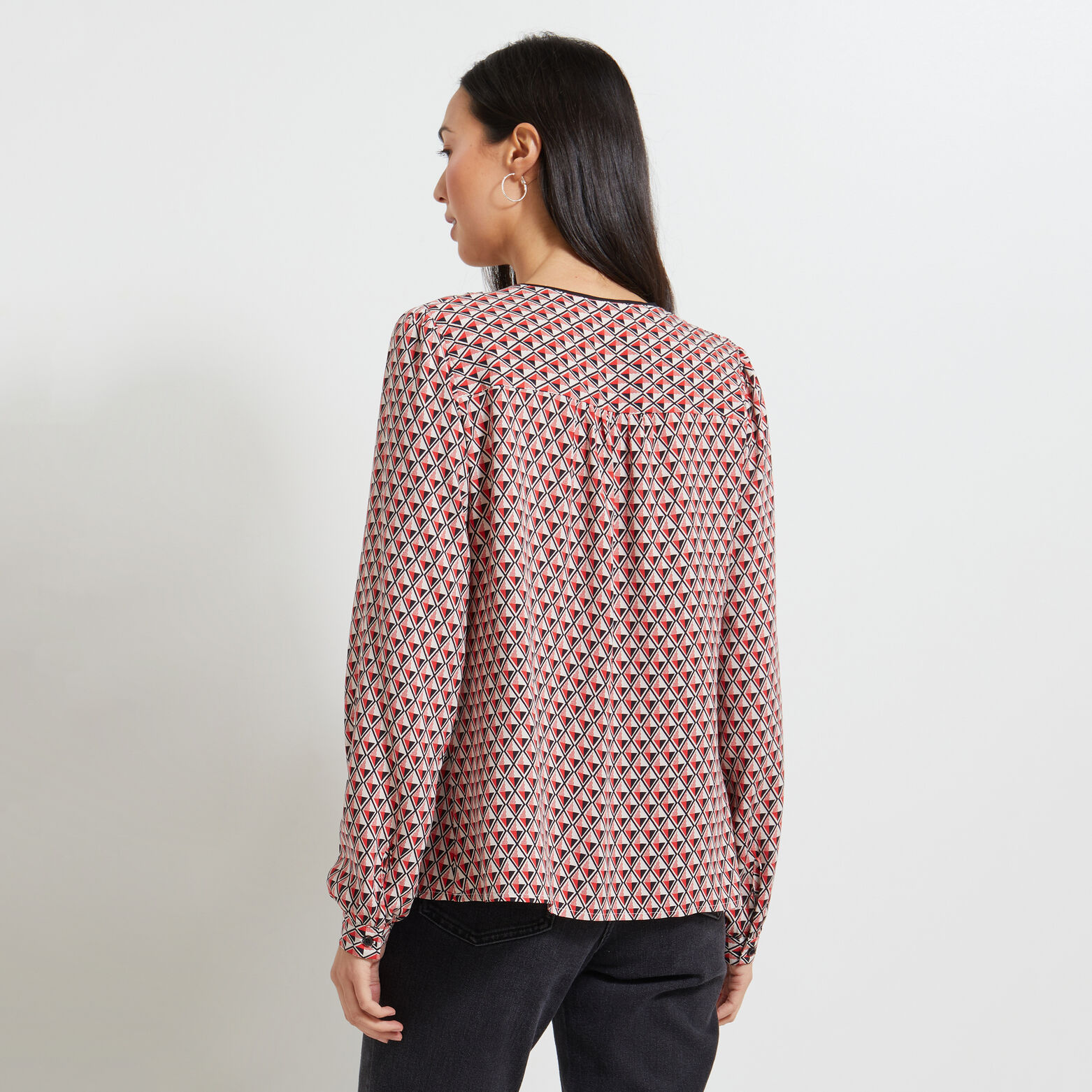 Blouse imprimée femme