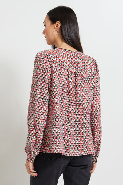 Blouse imprimée femme