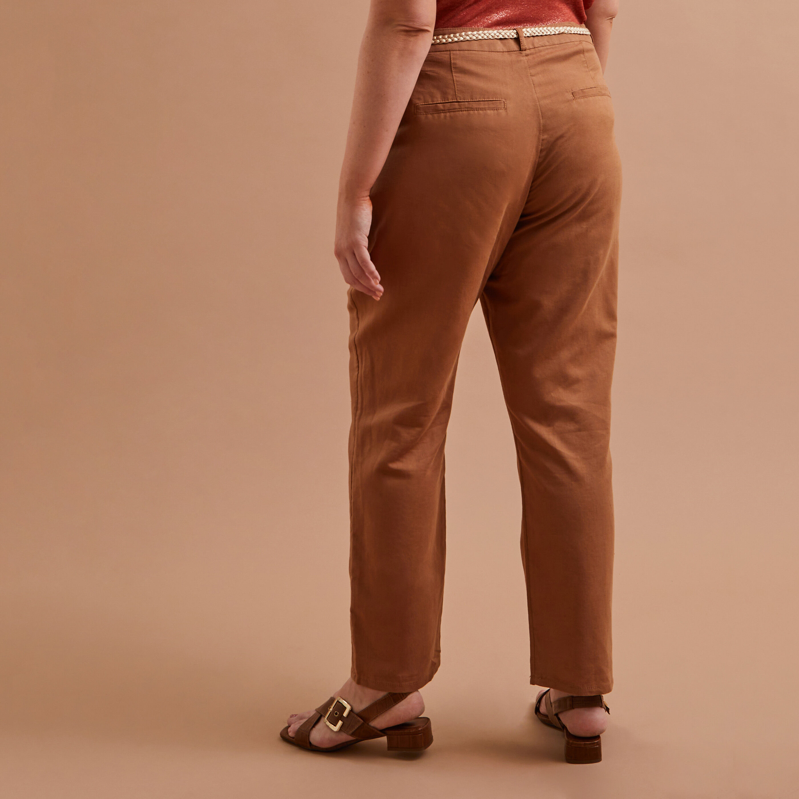 Pantalons chinos femme Grain de Malice