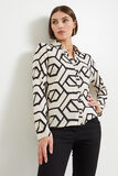 TShirt col chemise femme