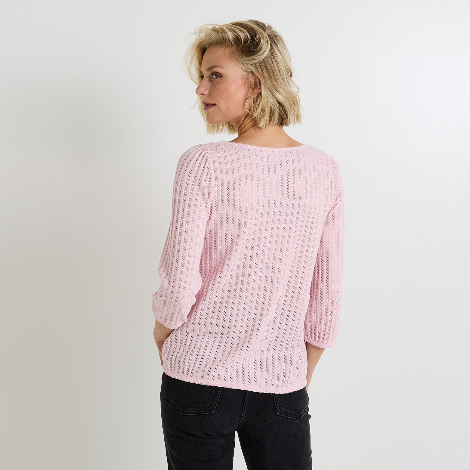 T shirt col rond femme