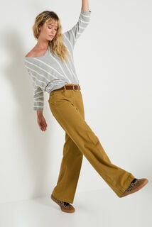 Pull rayé loose femme
