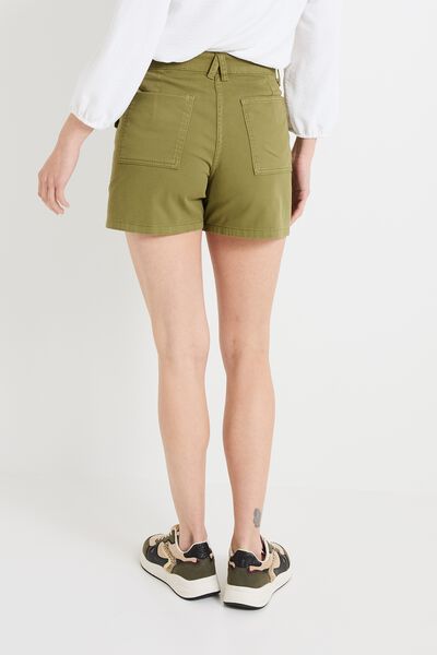 Short en denim femme