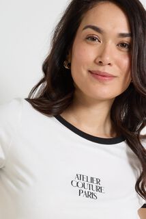T-shirt brodé femme