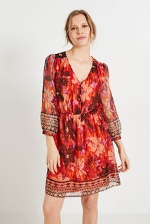 Robe imprimée femme