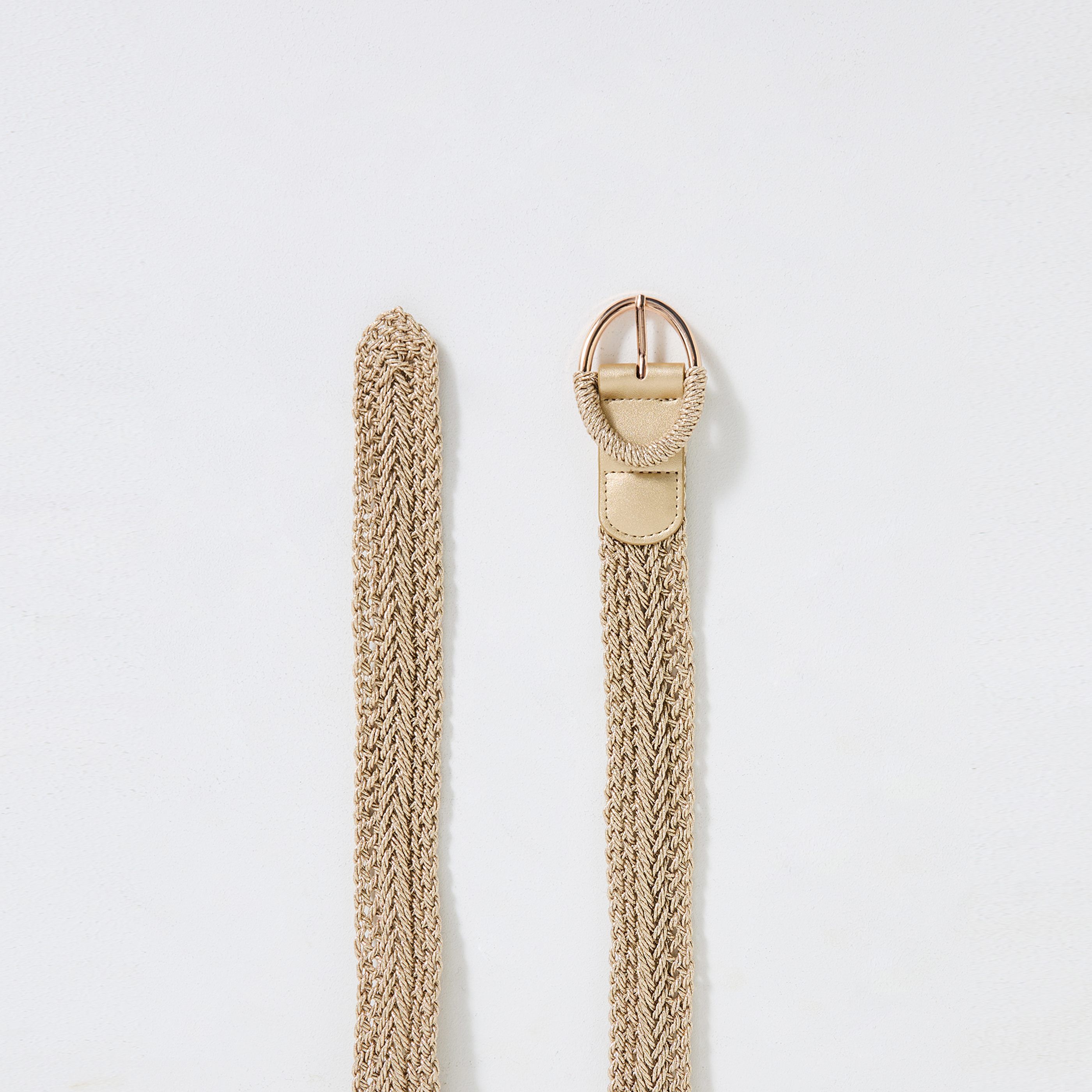 Ceinture tress&eacute;e femme