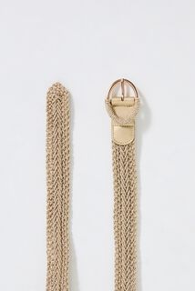 Ceinture tressée femme