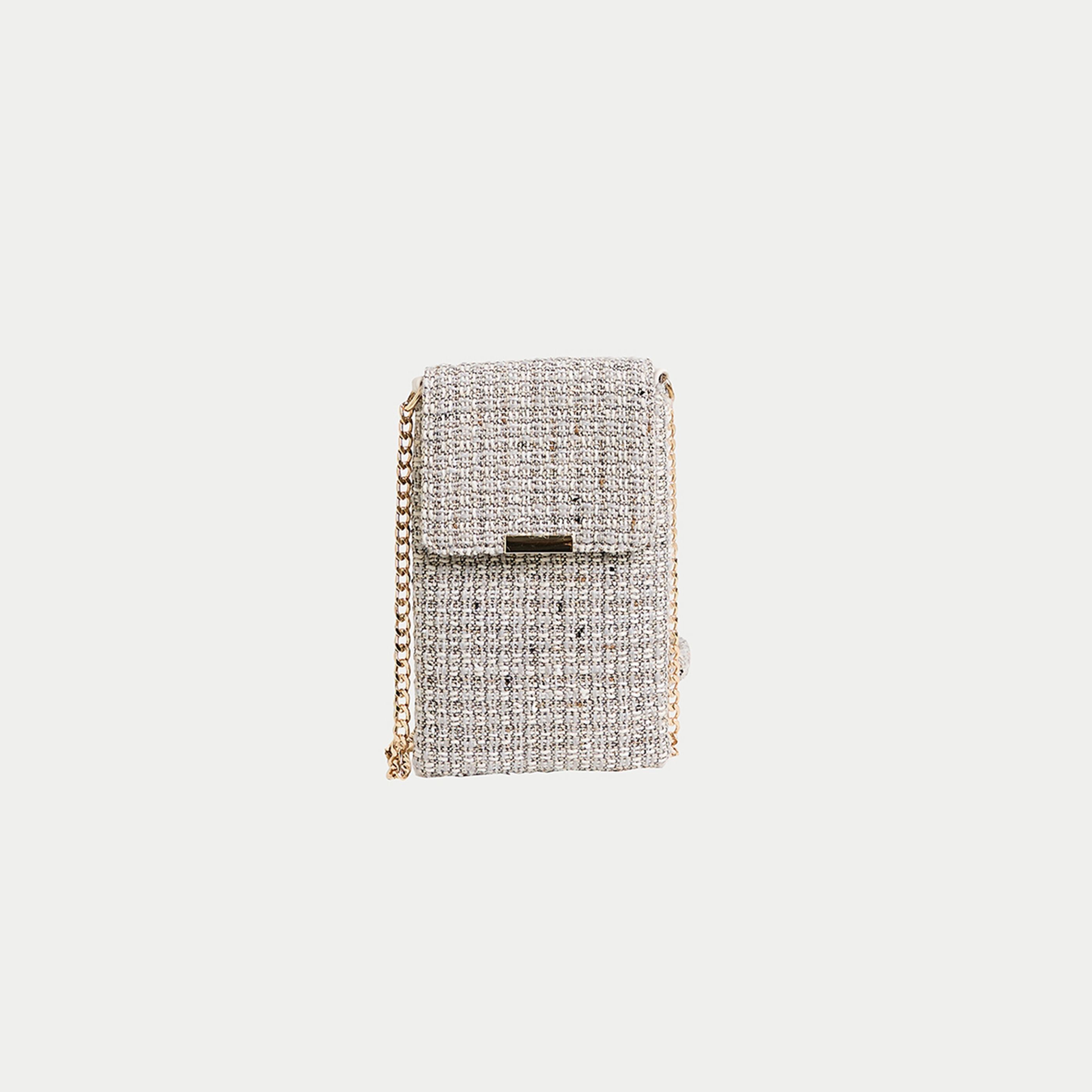 Pochette de t&eacute;l&eacute;phone avec rabat femme