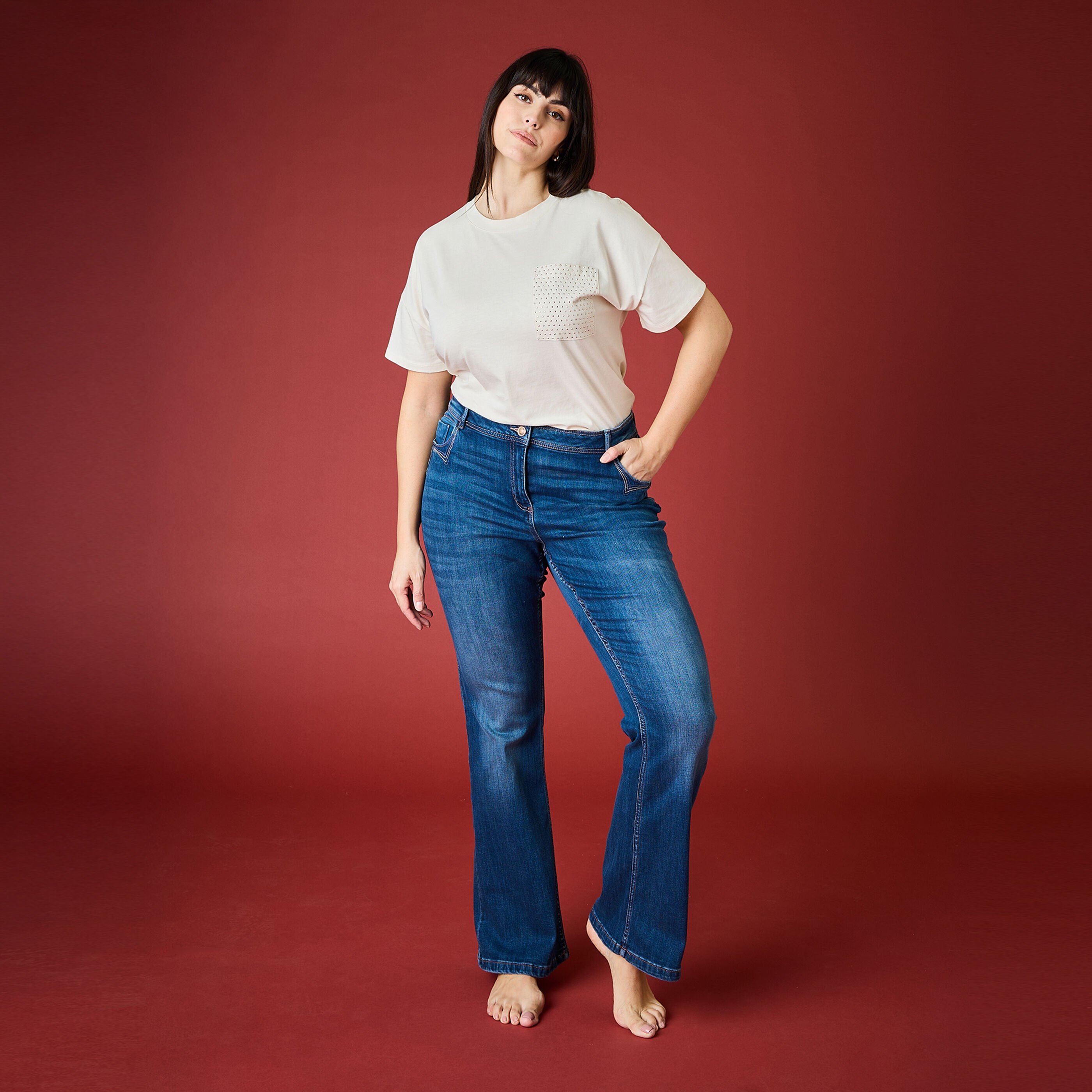 Jean bootcut BALI femme