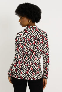 Chemise maille fluide femme